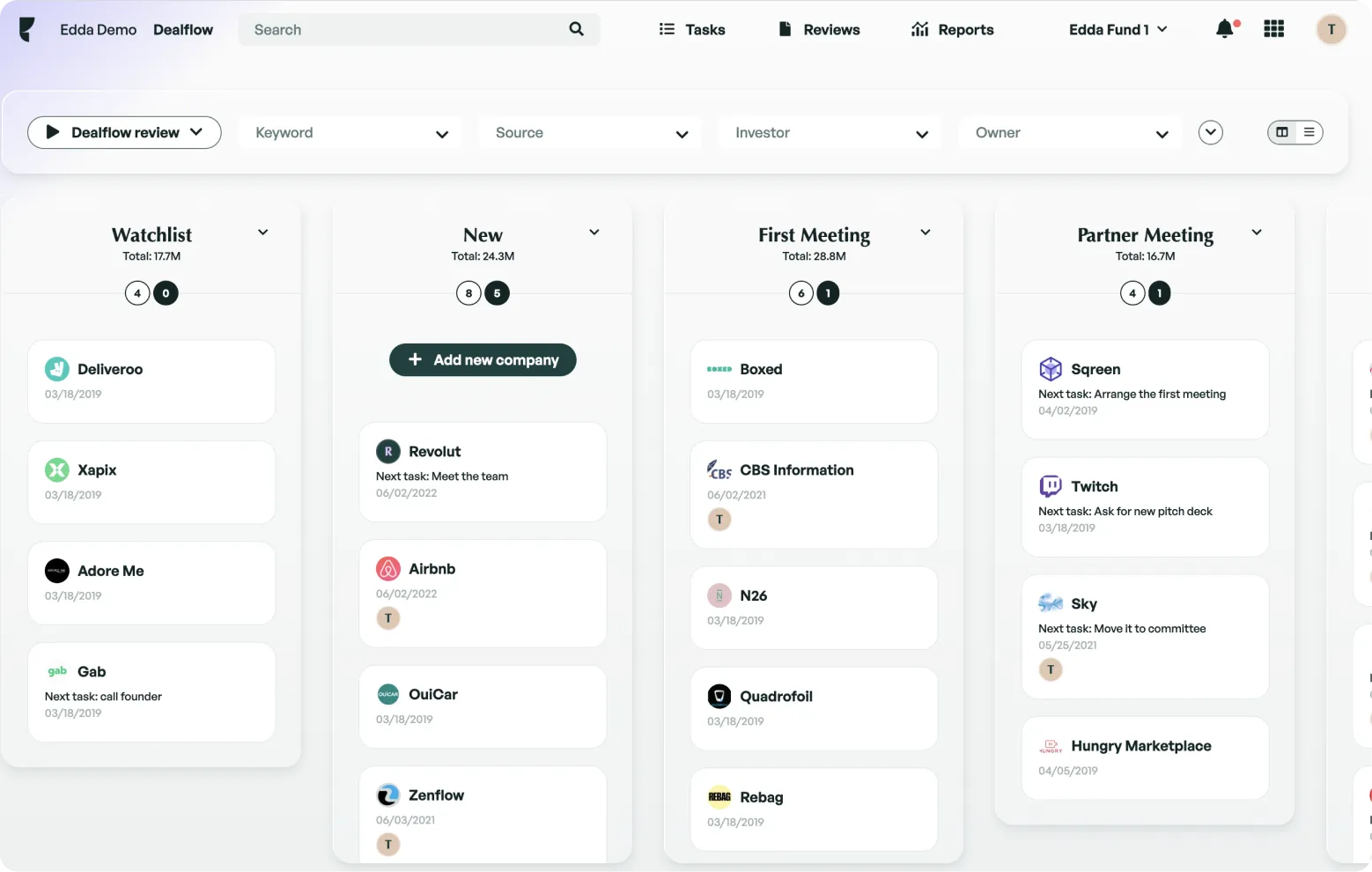 Edda product screenshot