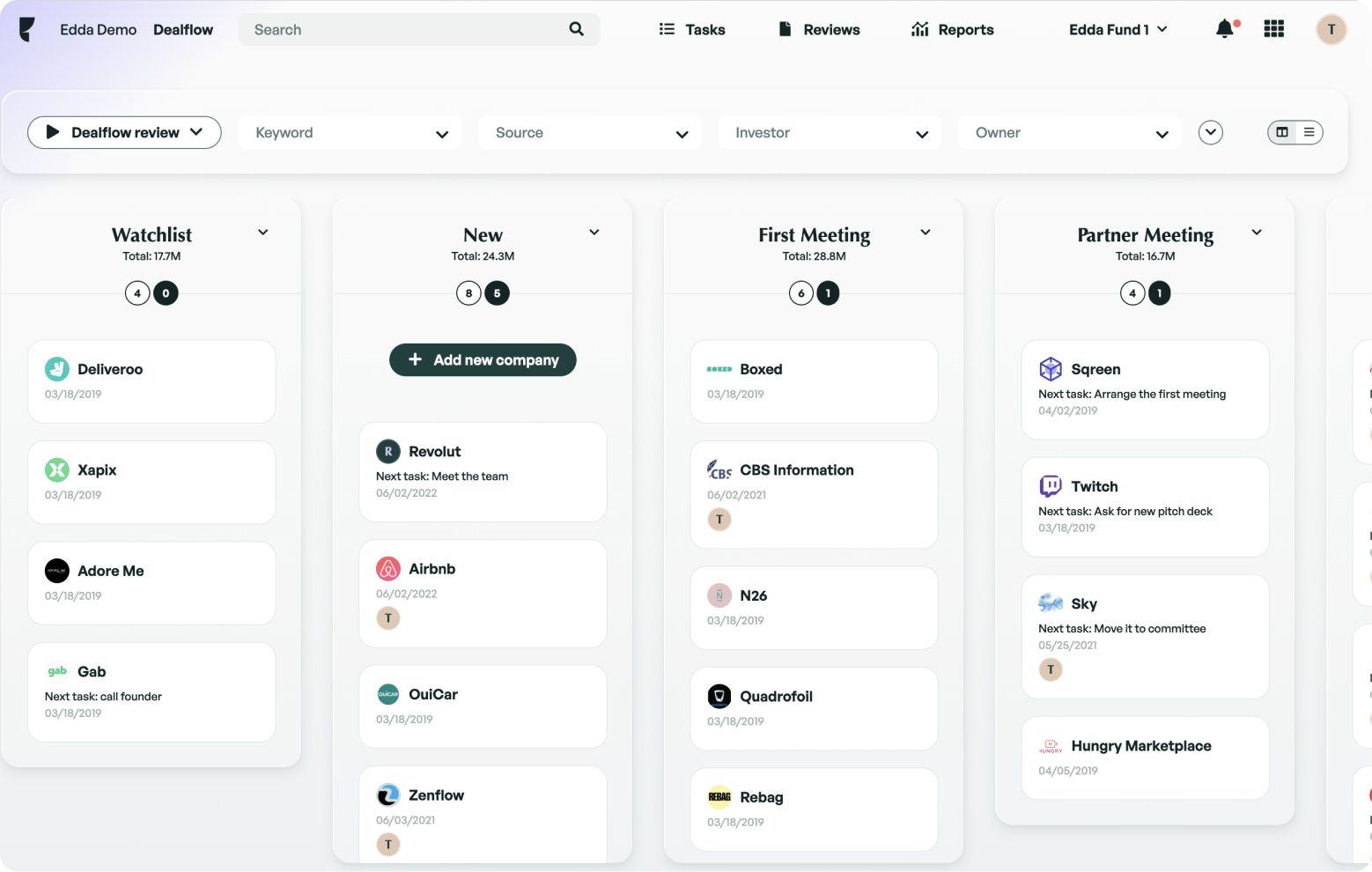 Edda product screenshot